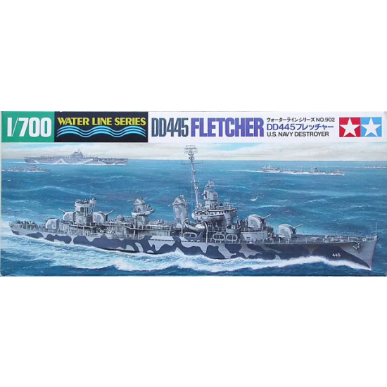 Tamiya 31902 , U.S. Navy DD-445 Fletcher 1:700